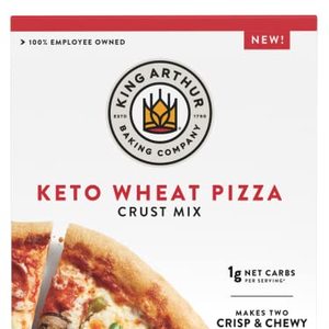 King Arthur Keto Pizza Crust Mix, Low Carb and Keto Friendly