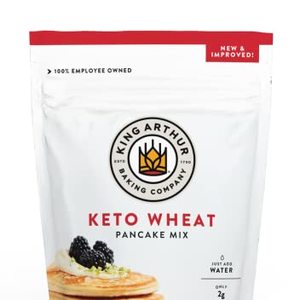 A Low-Carb and Keto-Friendly Wheat Flour Pancake Mix