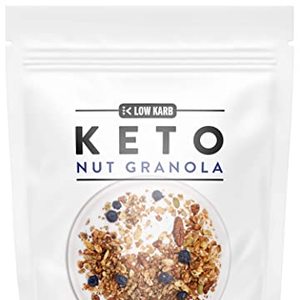 Low Karb Nutrail, Keto Blueberry Nut Granola Breakfast Cereal