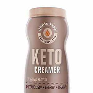 Rapid Fire Ketogenic Creamer With MCT Oil For Coffee Or Teas