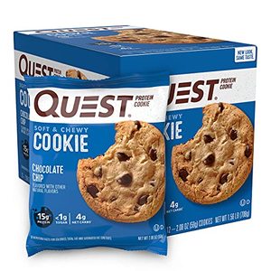 Quest Nutrition Keto Friendly Chocolate Chip Protein Cookies