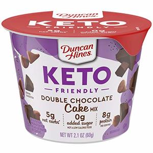 Duncan Hines Keto Friendly Double Chocolate Cake Mix