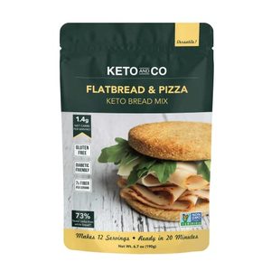 Keto Flatbread and Pizza Bread Mix By Keto And Co